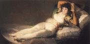 Francisco de goya y Lucientes The Clothed Maja oil painting artist